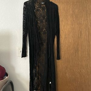 Black swim Kimono #plussize #swim